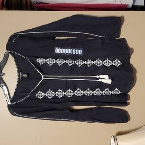 NWOT Lucky Brand Peasant Top